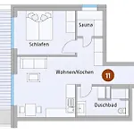 Seeadler We 11 Apartmán Börgerende-Rethwisch