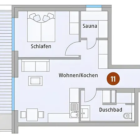Seeadler We 11 Apartmán Börgerende-Rethwisch